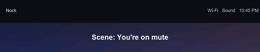 Scene: a meeting where everyone says you are on mute